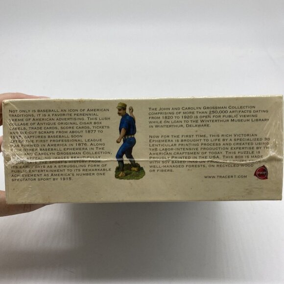 The‎ Vintage 3D Collection Vintage Baseball 500 Pc Puzzle New Sealed Jigsaw - Picture 4 of 11